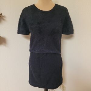 Finders Black Fuzzy Outfit